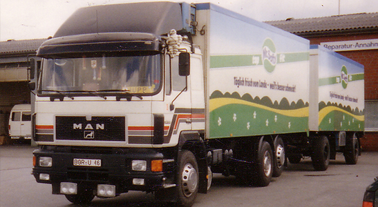 1981-1985 Stenkamp Logistik Borken Duisburg Lebensmittel Lagerung Transport